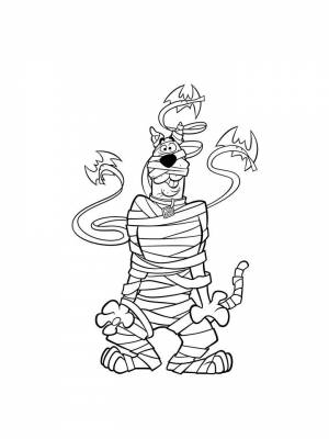 Раскраски Скуби Ду