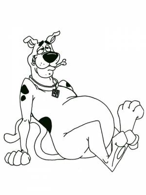 Раскраски Скуби Ду