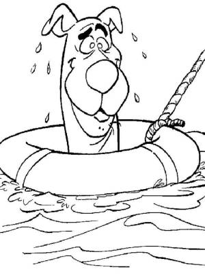 Раскраски Скуби Ду