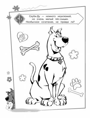 книга Скуби-Ду! Раскраска