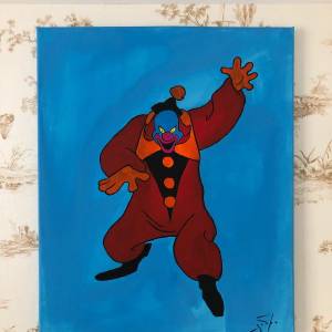 Картина-постер клоун-призрак из Скуби-ду в интернет-магазине Ярмарка Мастеров по цене 5000 ₽