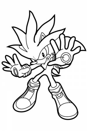 Раскраска «Соник Икс»