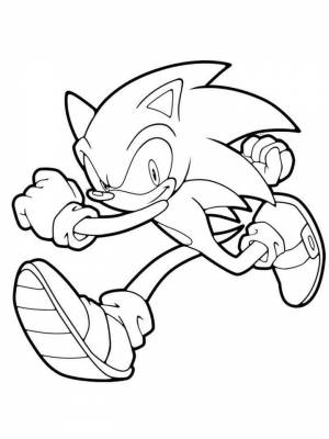 Раскраска Соник ИКС