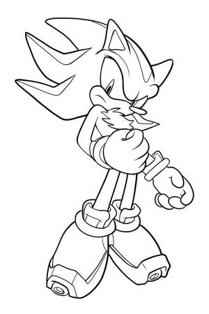 Раскраска Соник ИКС