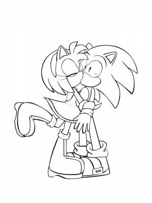 Раскраски Соник ИКС