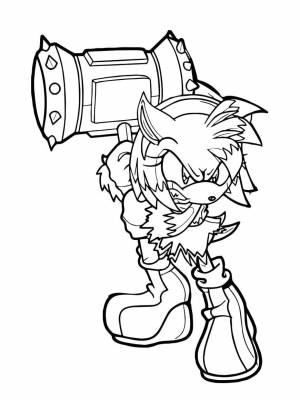 Раскраски Соник ИКС