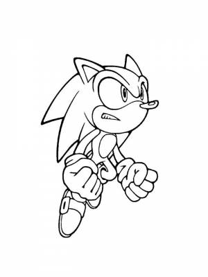 Раскраски Соник ИКС