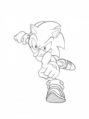 Раскраски Соник ИКС