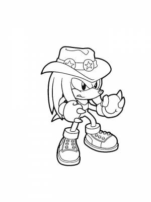 Раскраски Соник ИКС