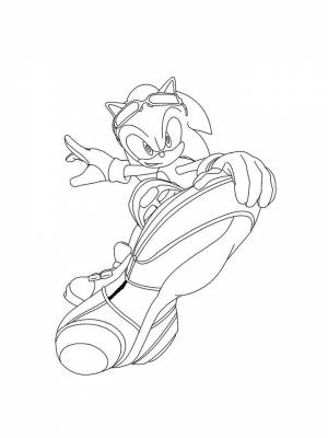 Раскраски Соник ИКС