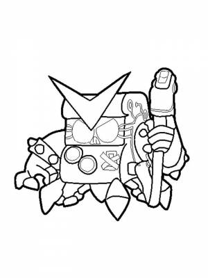 Раскраски 8 Бит Браво Старс   в формате