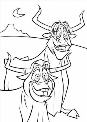 Фердинанд раскраска