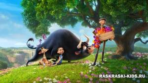 Раскраски Фердинанд