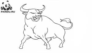 Раскраска Фердинанд