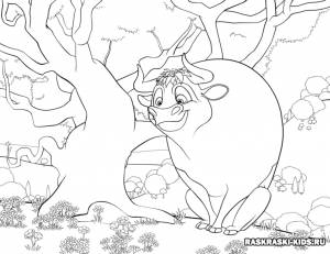 Раскраски Фердинанд