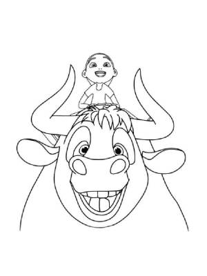 Раскраски Фердинанд