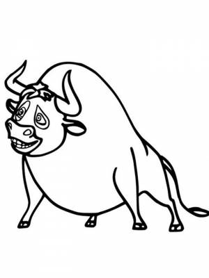 Картинка Фердинанд  для девочек