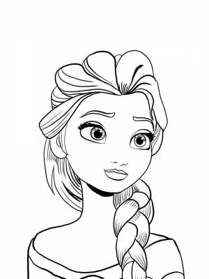 Раскраска Холодное сердце