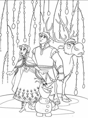 Картинка Холодное сердце  в формате  для девочек