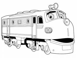 Раскраски Чаггингтон для девочек, развивающие творческий потенциал