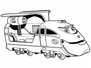 Распечатать раскраски для мальчиков Чаггингтон