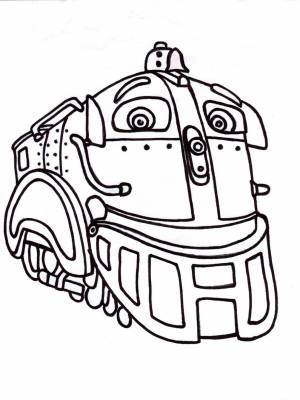 Раскраска Чаггингтон  листе  для мальчиков