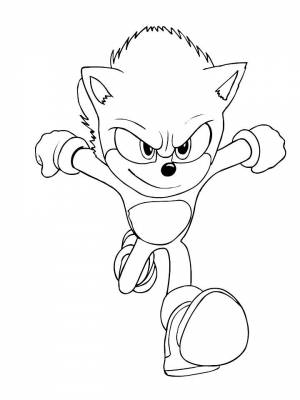 Раскраски Соник ИКС