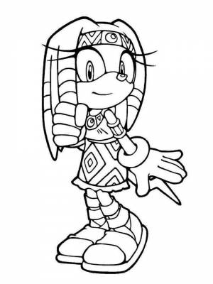 Раскраска Соник ИКС