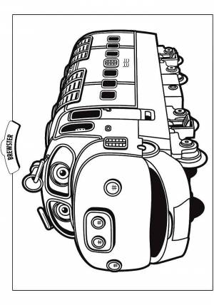 Раскраски Раскраска Чаггингтон веселый паровозик брюстер поезд