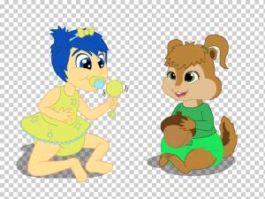 Подгузник Элвин и Бурундук Малыш, Элеонора и Парк, млекопитающее, ребенок, еда png