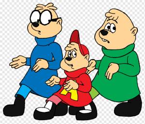 1960-е Элвин и бурундуки Элвин Севилья, Элвин и бурундуки, png