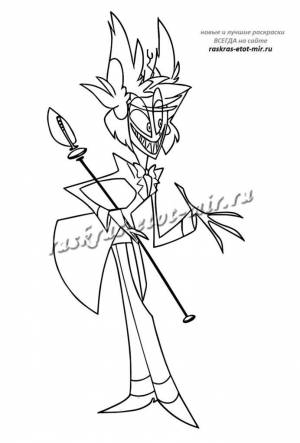 coloring-pages-hazbin-hotel-alastor