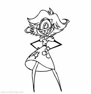 Раскраски отель Хазбин