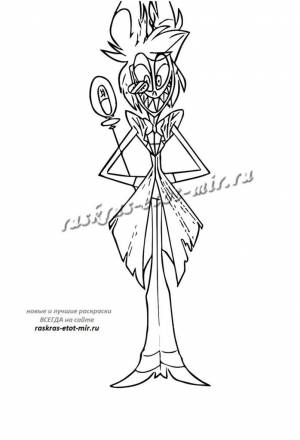 coloring-pages-hazbin-hotel-alastor