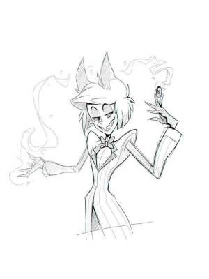 Раскраски Отель Хазбин