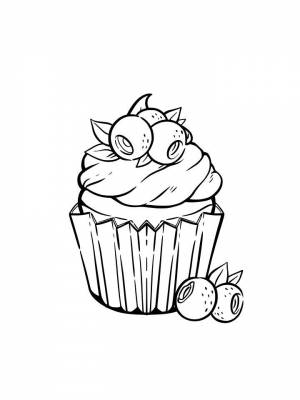 Раскраски Черника   в формате