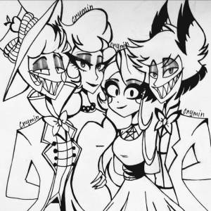 Пин от пользователя ✌Call Me Mister Gay на доске HAZBIN HOTEL!