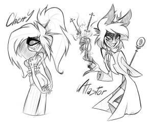 Раскраски Отель хазбин