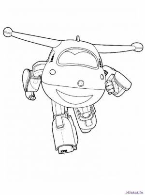 Раскраски супер крылья