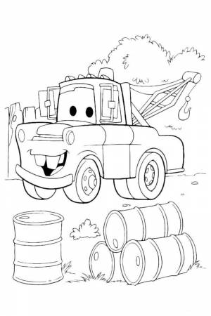 Раскраска Мэтр улыбается во весь рот