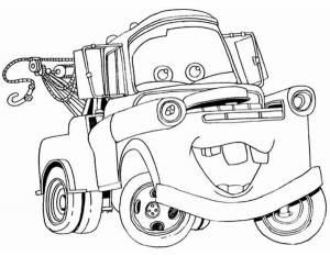 Раскраски Тачки 2