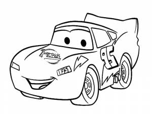 Раскраски Тачки