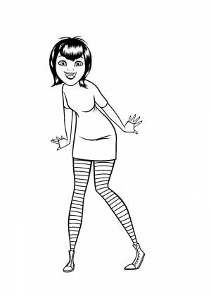 Раскраска мэвис