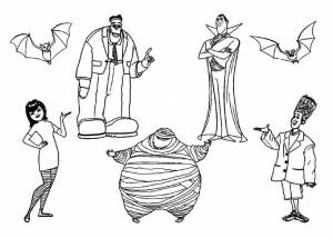 DataLife Engine > Версия для печати > Рисунок монстры на каникулах раскраска