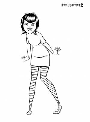 Раскраски Монстры На Каникулах