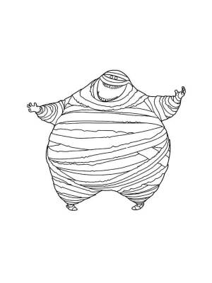 Раскраски Монстры на каникулах