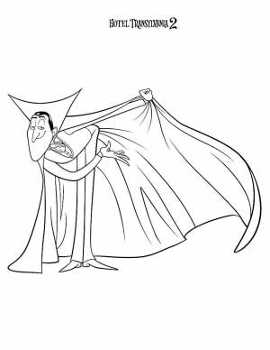 Раскраски Монстры На Каникулах