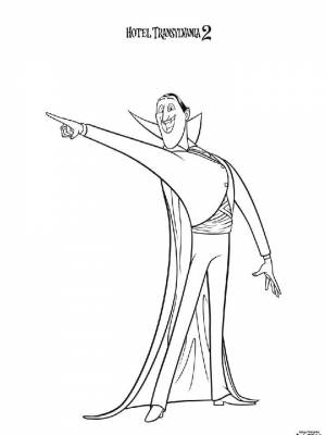 Раскраски Монстры на каникулах   в формате