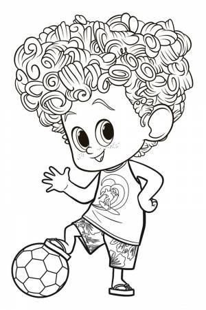 Раскраски Монстры на каникулах