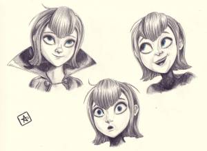 Монстры на каникулах рисунки карандашом